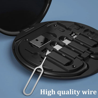 60W Multi-USB Charging Adapter Travel Kit