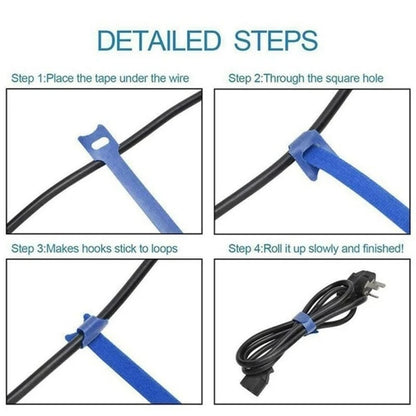 Reusable Cable Organizer Winder Ties